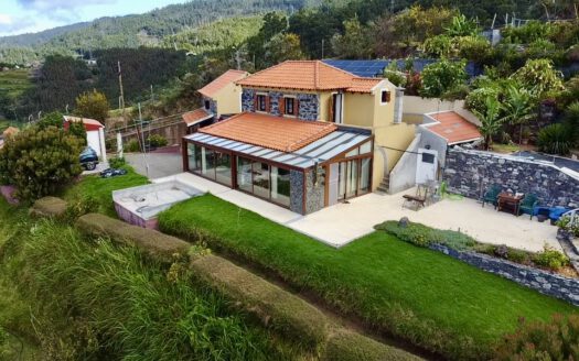 Two Charming Stone Houses with Panoramic Sea Views in Calheta