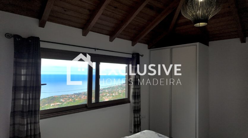 Charming Modernized Stone House with Panoramic Ocean Views in Florencas, Calheta